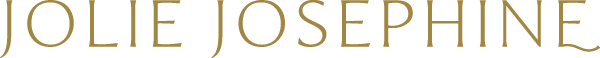 Logo Jolie Josephine Text Gold